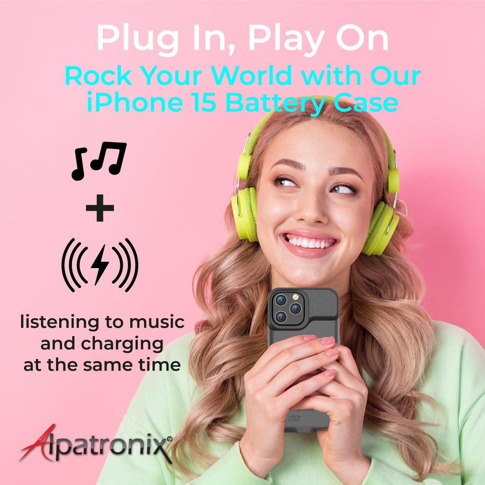 BX15 FlexTop iPhone 15/15 Pro Wireless Charging Case