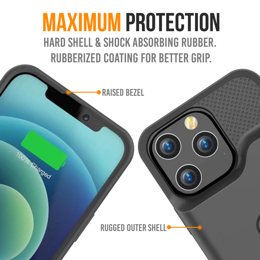 BX13Pro Max FlexTop iPhone 13 Pro Max Case - Wireless, Black