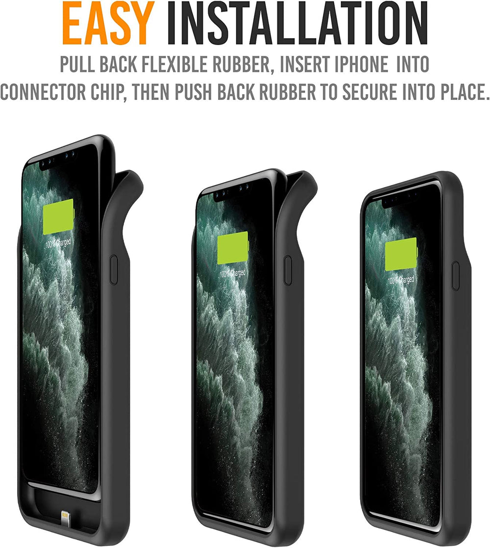 BX14Pro Max FlexTop Case for iPhone 14 Pro Max/14 Plus - Wireless, Black