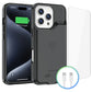 Battery Case for iPhone 16 Pro Max with Wireless Charging (BX16 Pro Max)