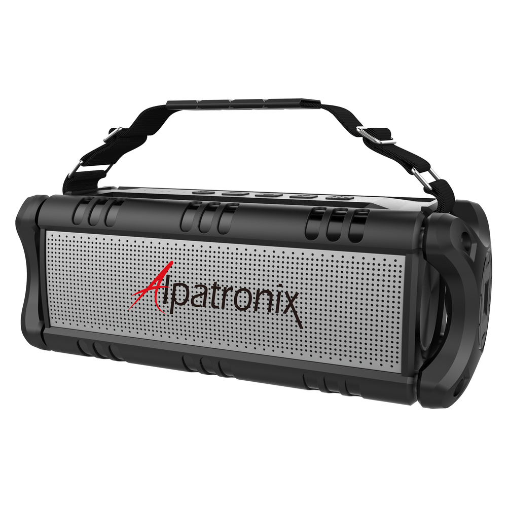 Alpatronix AX500 HD 60W Portable Waterproof Bluetooth® Stereo Speaker