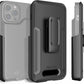 Holster with Belt Clip and Stand for Alpatronix iPhone 14/13/12 Pro Max Battery Case