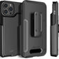 Holster with Belt Clip and Stand for Alpatronix iPhone 14/13/12 Pro Max Battery Case