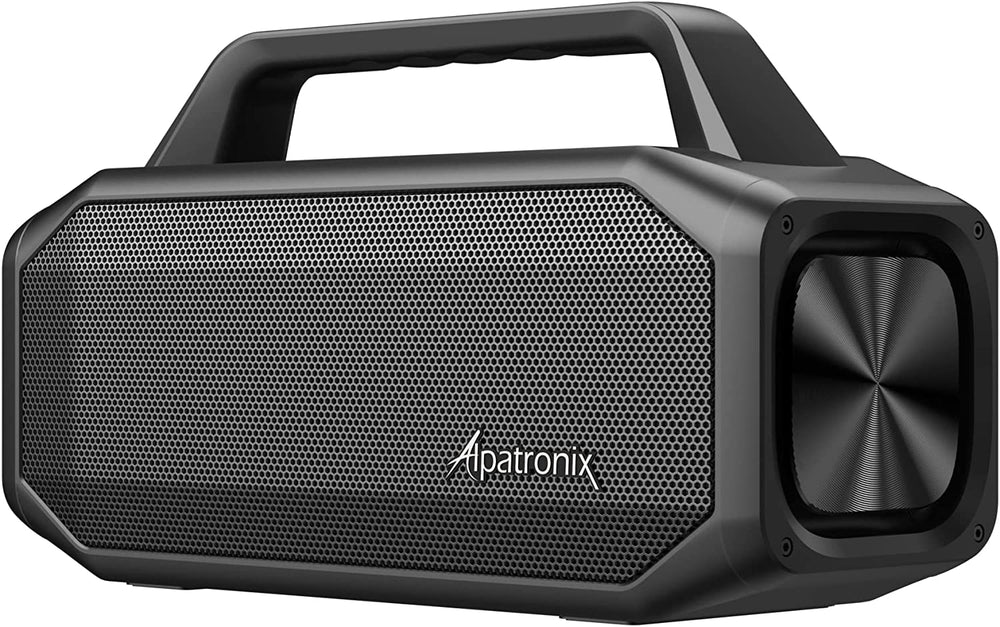 80W (100W Max) Waterproof IPX6 Bluetooth® Wireless Speaker with TWS, NFC, TF & Flash Card, Equalizer & Subwoofer (AX600)